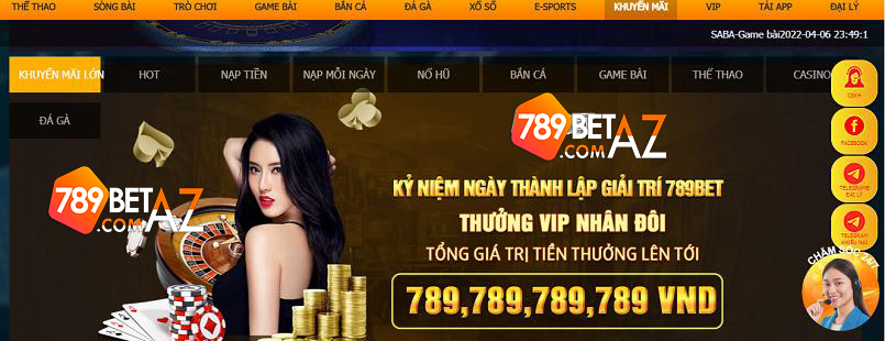 Khám phá các chương trình khuyến mãi 789Bet hấp dẫn mà không ở đâu có! - 1